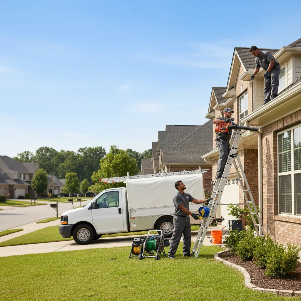Home Gutter Service in Mccrory, AR near me
